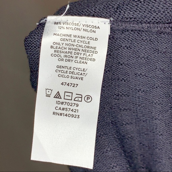 Loft Gray Knit Skirt - Picture 5 of 5